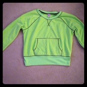 Lime green sweater